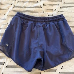 Purple Lululemon shorts